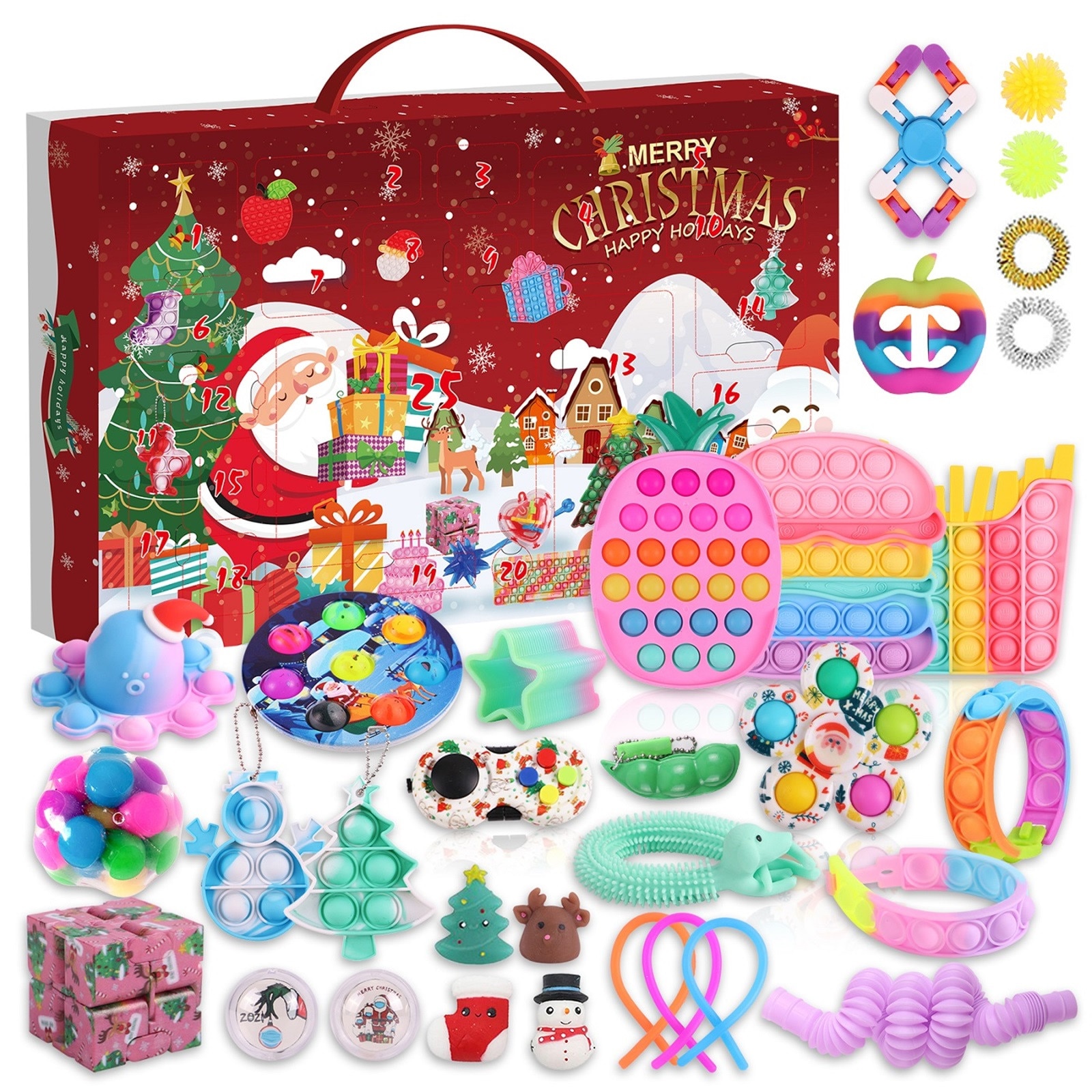 Navidad Fidget Toys Sets ũ  ޷ κ..